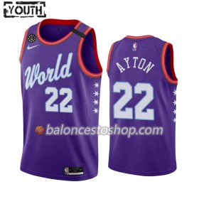 Camiseta Niños NBA Phoenix Suns Deandre Ayton 22 Nike 2020 Rising Star Swingman